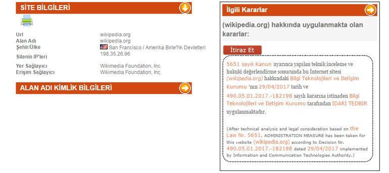 Flaş! Wikipedia’ya erişim engellendi