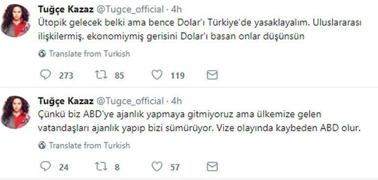 Tuğçe Kazaz'dan vize krizine çözüm önerisi