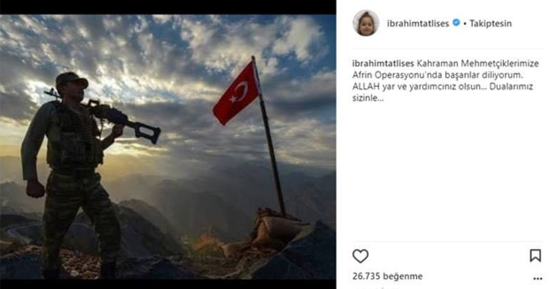 İbrahim Tatlıses: Allah yardımcınız olsun!