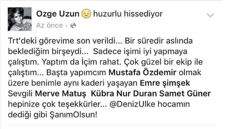 TRT, ünlü sunucunun görevine son verdi! - Resim : 2