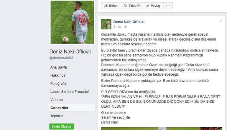 Deniz Naki'ye yumruklu saldırı!