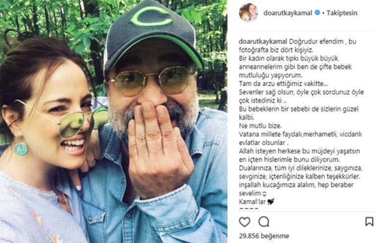 Doğa Rutkay, güzel haberi böyle duyurdu: 'Bu fotoğrafta 4 kişiyiz'