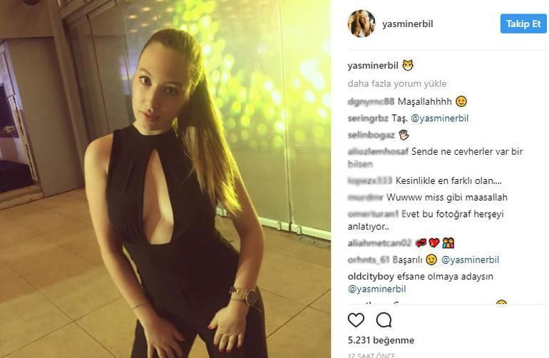 Yasmin'den Mehmet Ali Erbil'i kızdıracak paylaşım