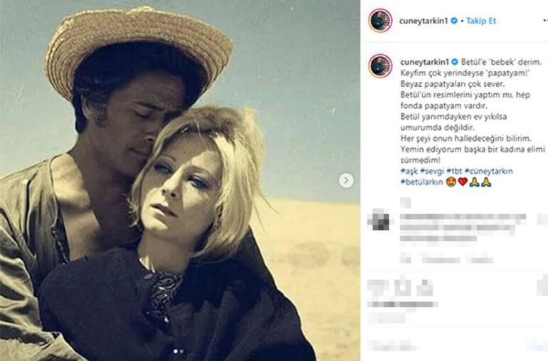 Cüneyt Arkın: Yemin ediyorum başka bir kadına elimi sürmedim