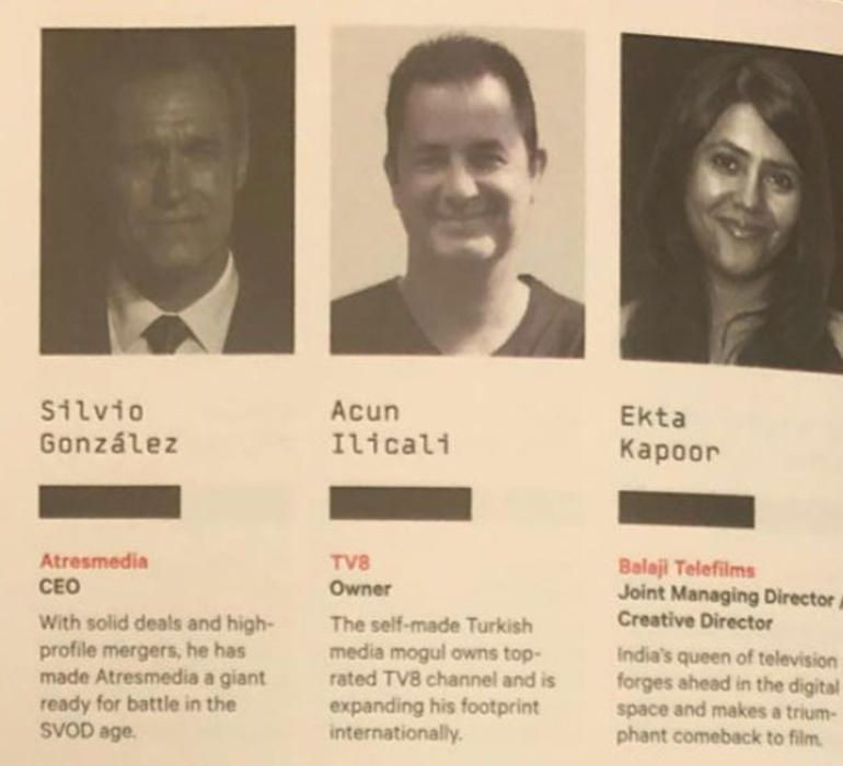 Acun Ilıcalı 'En Etkili 500 İsim' arasında!