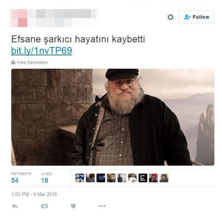 Ünlü yazar George R. R. Martin isyan etti: 'Ölmedim ben!'