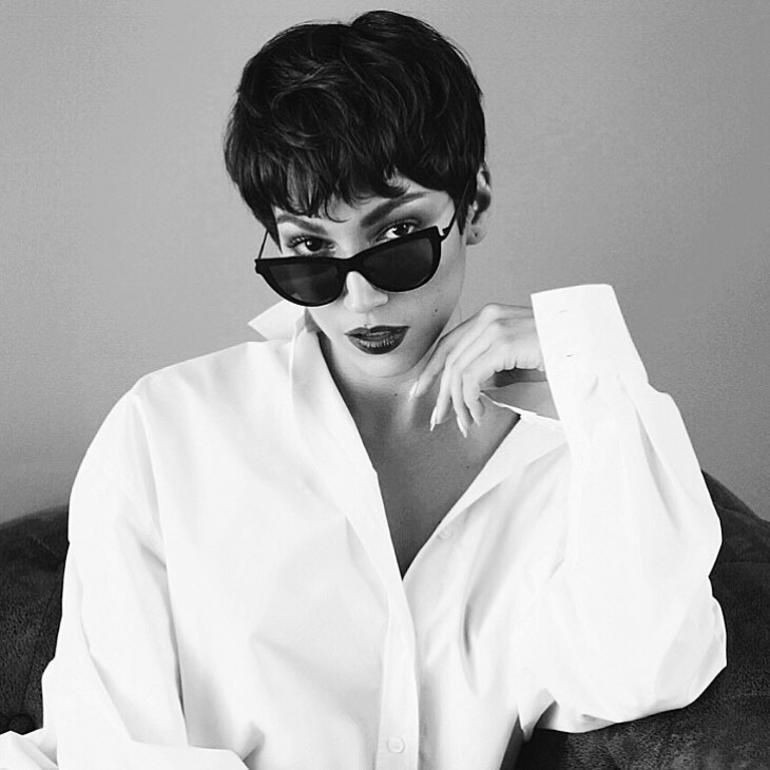 Birce Akalay'ın yeni imajı olay oldu! Onu mu taklit etti? - Resim : 2