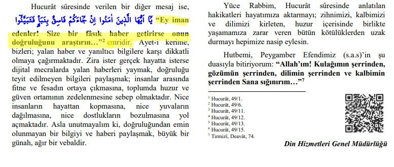 Rasim Ozan Kütahyalı Cuma Hutbesinde! - Resim : 2