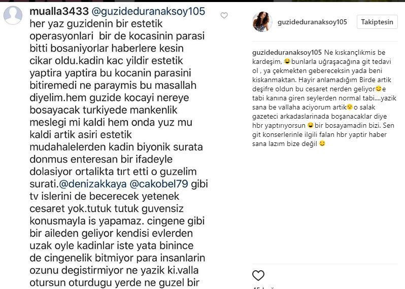 Güzide Duran’dan eski dostu Ayşe Hatun Önal’a zehir zemberek sözler!