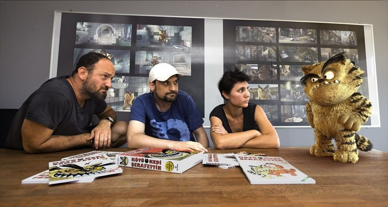 Yurtdışında ‘kötü kedi’yi kim seslendirecek? Yönetmenleri hangi filmlerden etkilendiler? Çizeri karakterini sinemada beğendi mi? Şerafettin’i sinemada yaratan ekip Medyatava’ya anlattı! - Resim : 8
