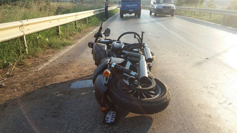 Dizi oyuncusu kaza geçirdi