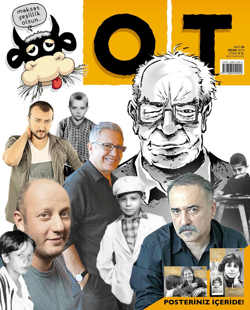 OT dergisinden Yaşar Kemal'li kapak