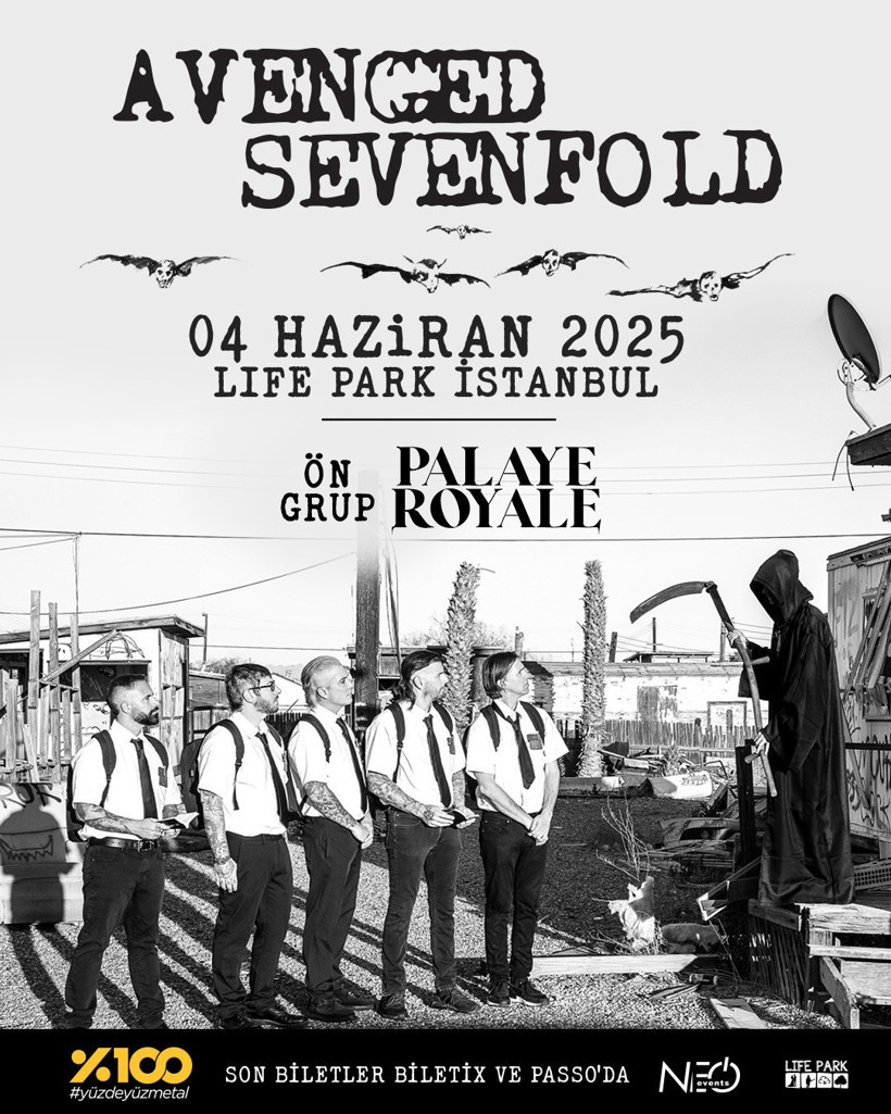 Efsanevi metal grubu Türkiye'ye geliyor!