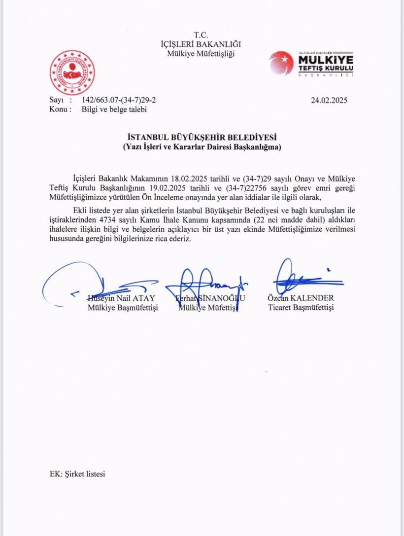 Savcılık'tan İBB iştiraklerine ihale yazısı - Resim : 3