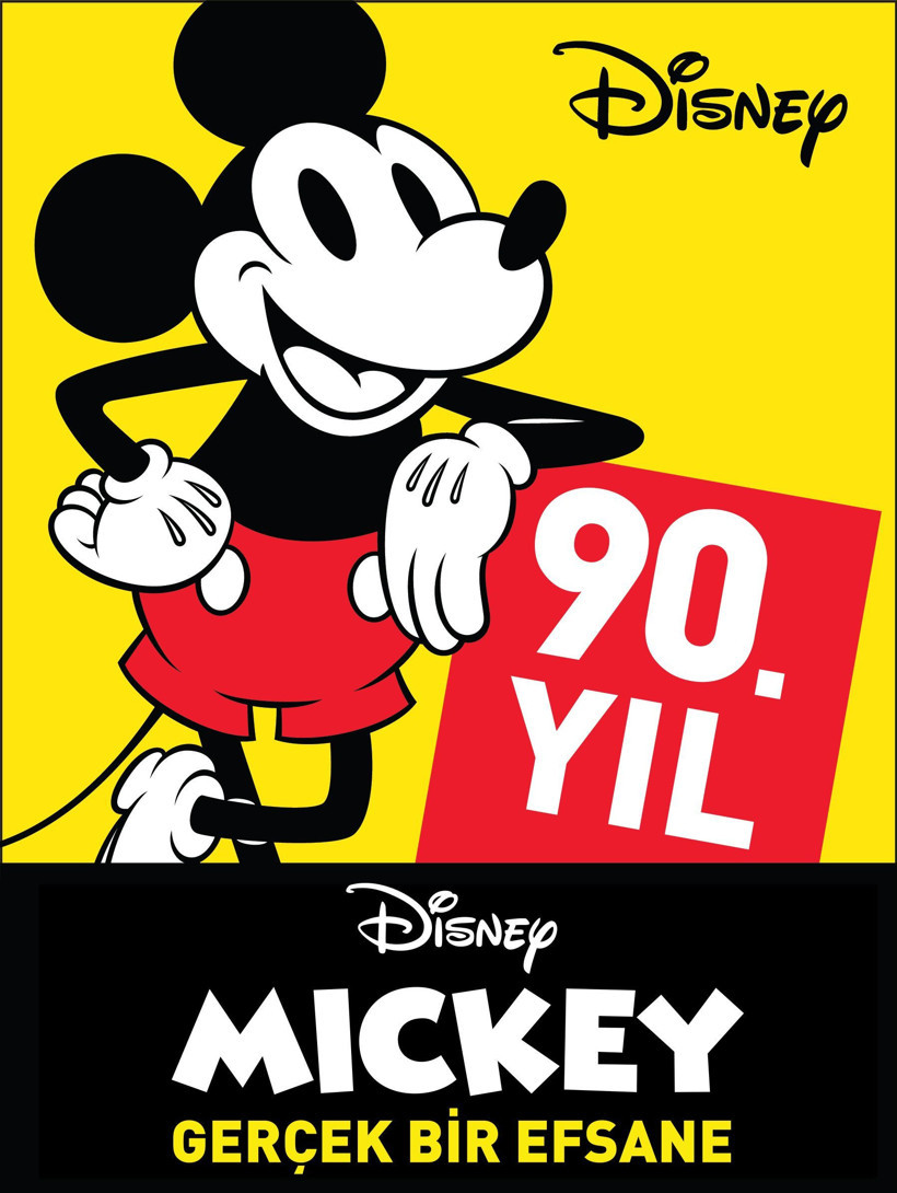 Mickey 90 yaşında!