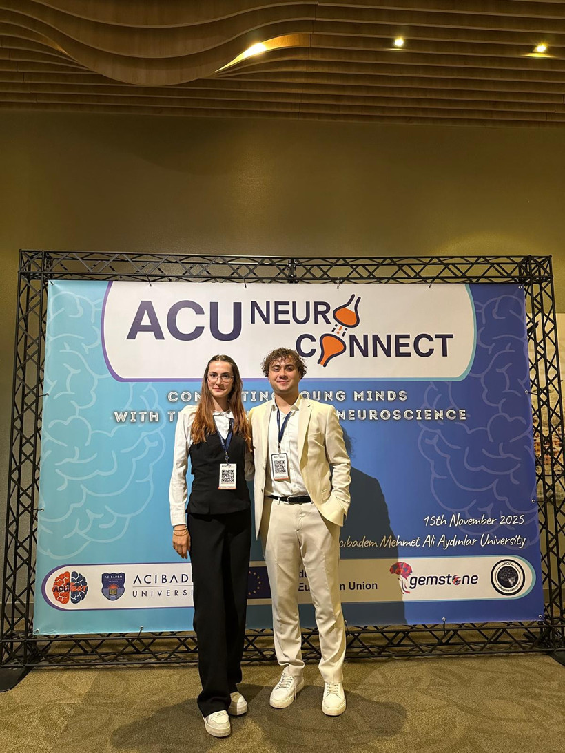 Atatürk Üniversitesi öğrencileri, "ACU NeuroConnect 2025" poster sunum yarışmasında birinci oldu