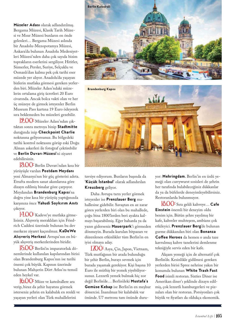 Sayım Çınar yazdı: Bonkör şehir Berlin... - Resim : 2