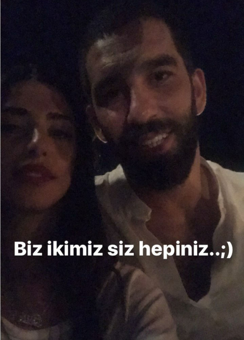 Arda Turan ile Aslıhan Doğan'dan kavga iddialarına videolu yanıt