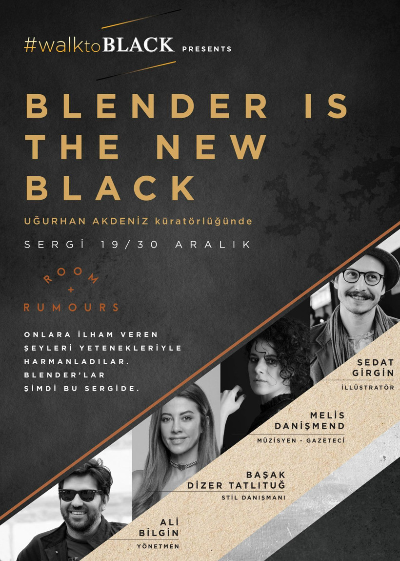 Başarılı isimler 'Blender is the New Black' sergisinde