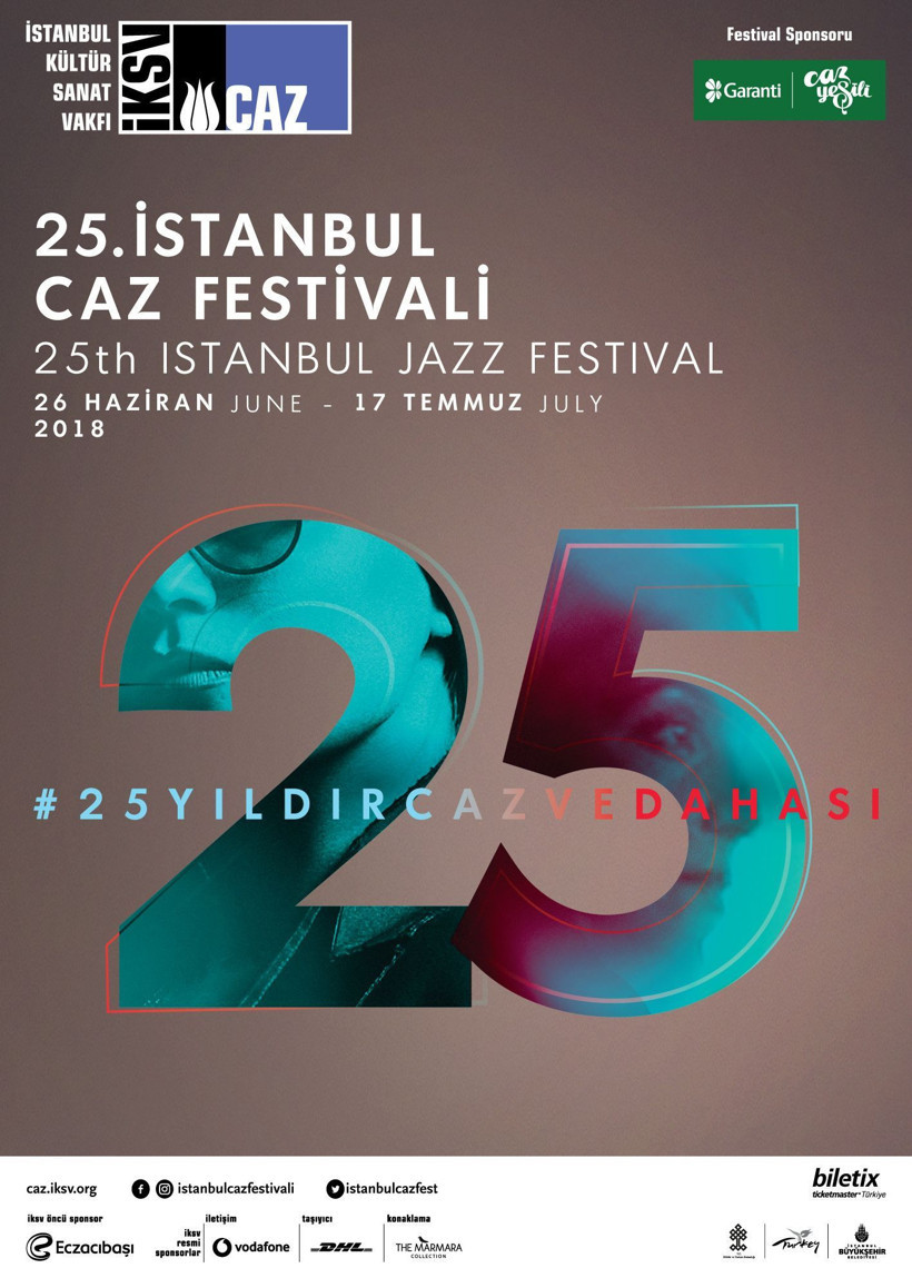 25. İstanbul Caz Festivali programı açıklandı
