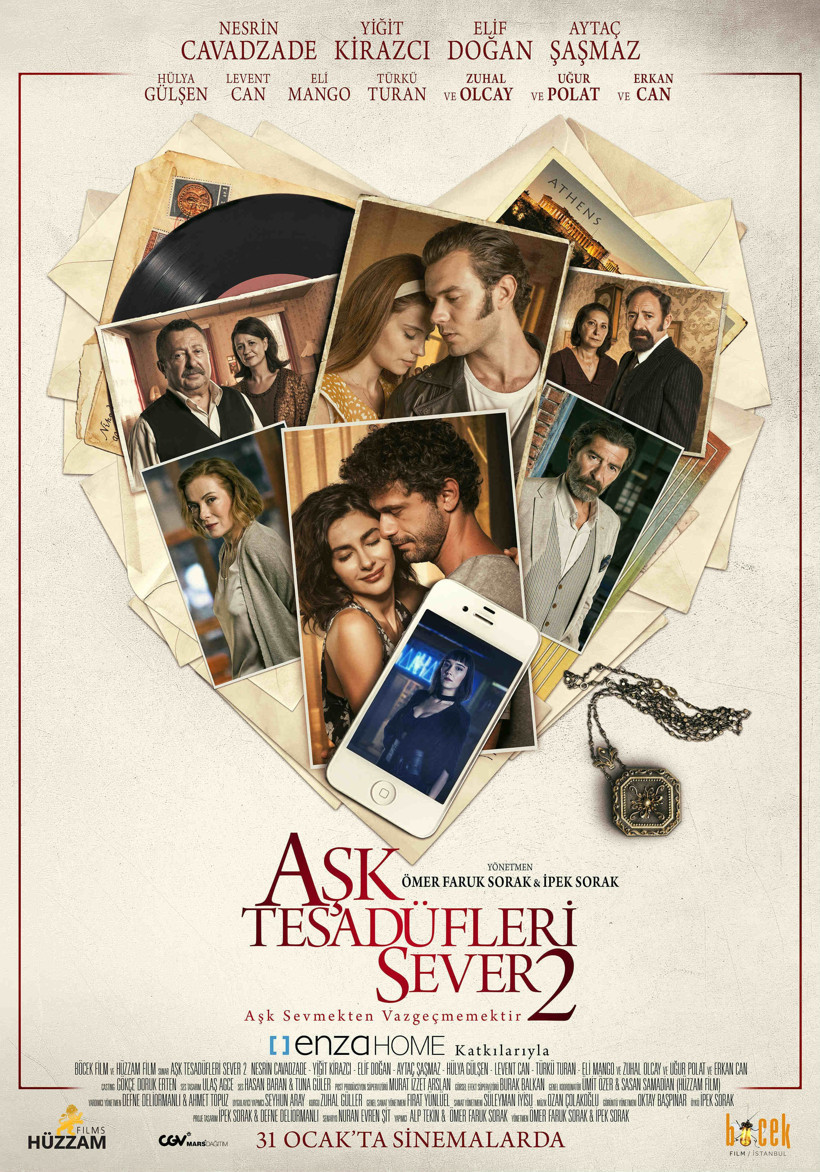 Aşk Tesadüfleri Sever 2 filminin afişi yayınlandı!