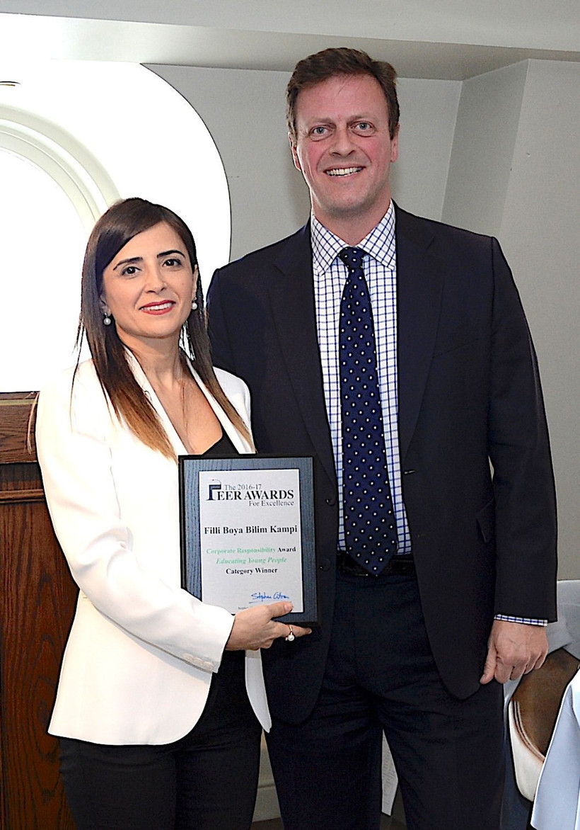 Filli Boya’ya kurumsal sorumluluk alanında uluslararası ödül