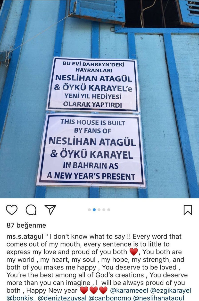 Neslihan Atagül ile Öykü Karayel'e Bahreyn'den çok özel yeni yıl hediyesi! - Resim : 2