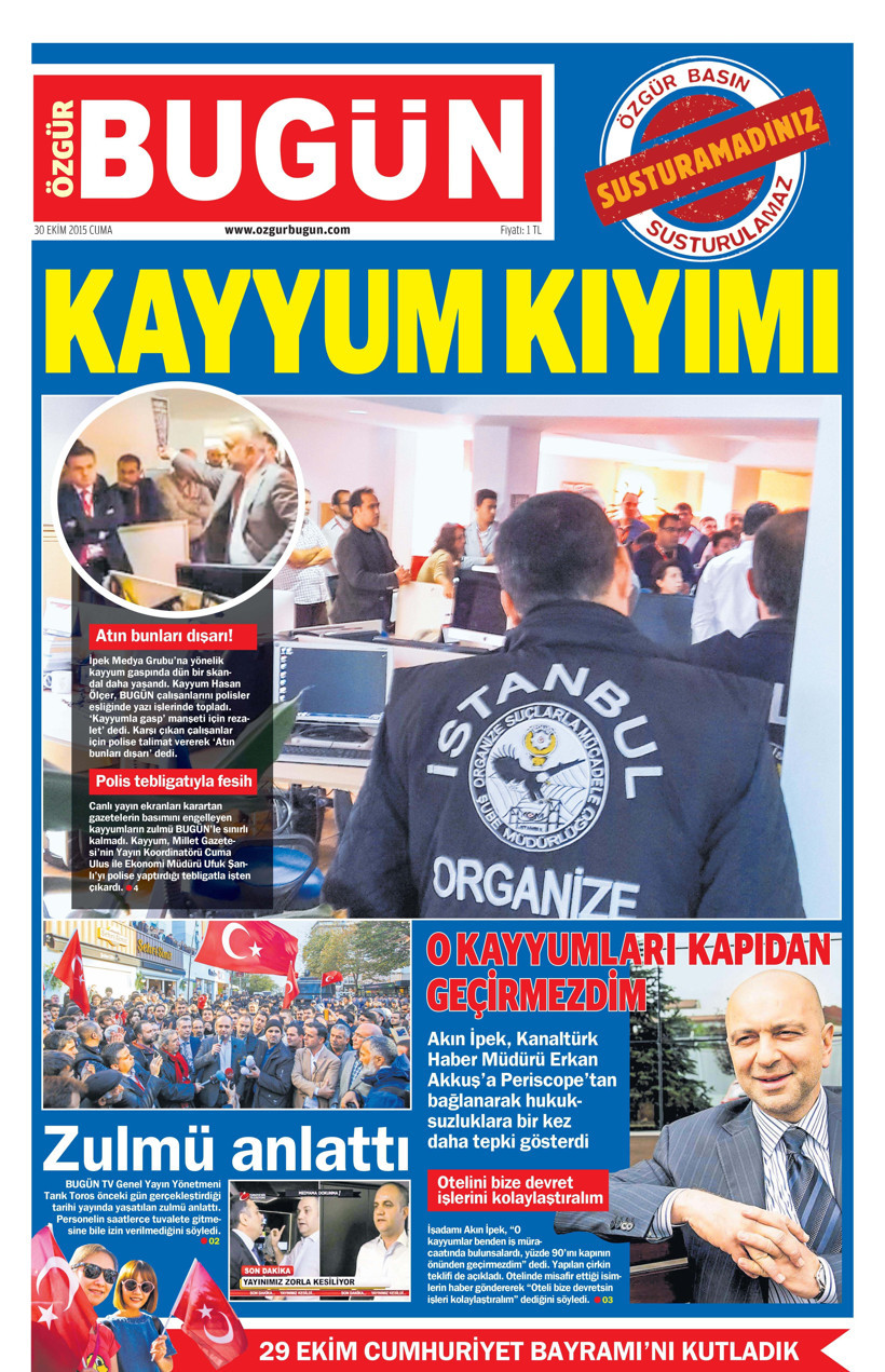 Erhan Başyurt'tan gece sürprizi! Bugün'ü 'özgür'leştirdiler!