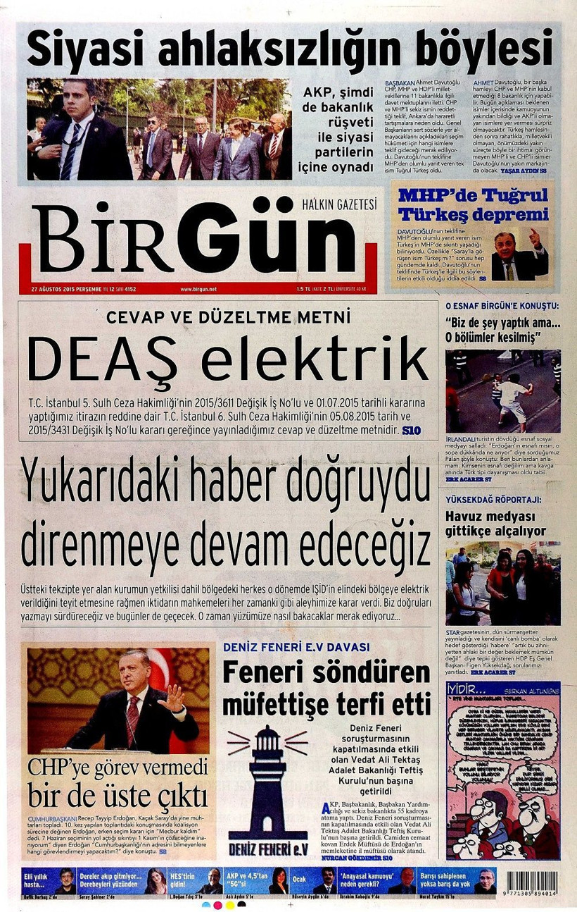 BirGün, tekzibe direniyor