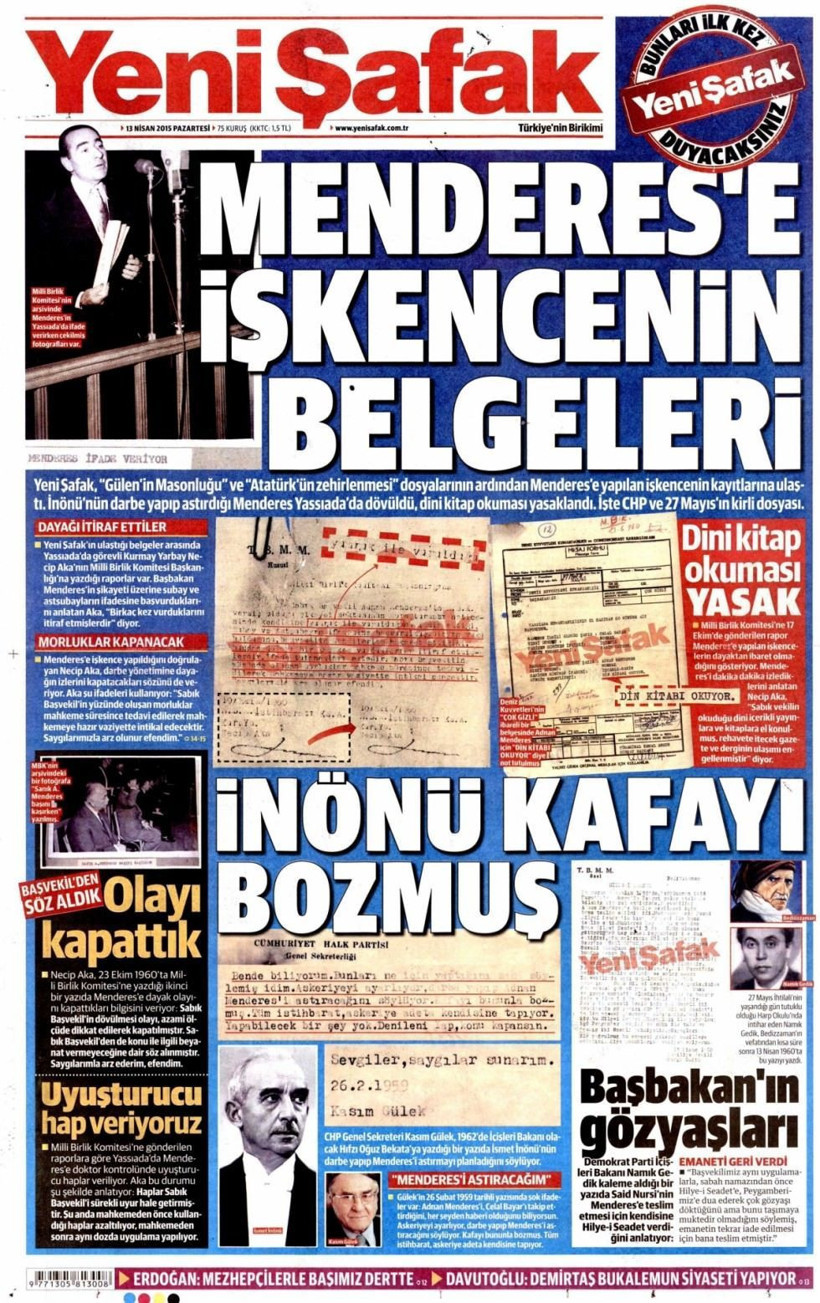 Yeni Şafak'ın 'belge' serisi devam ediyor! Yeni dosyalar manşette