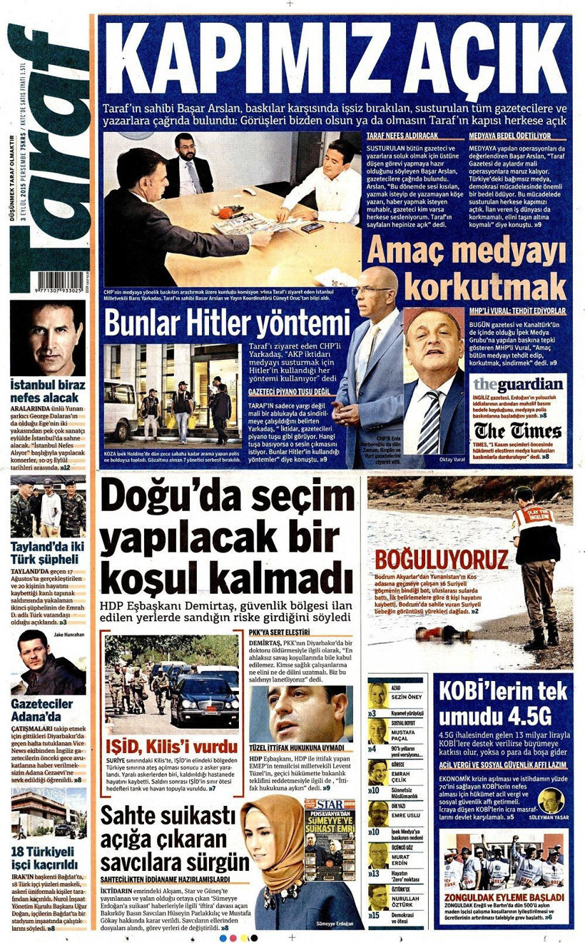 Sayfalarını işsiz bırakılan ve susturulan gazetecilere açtı!