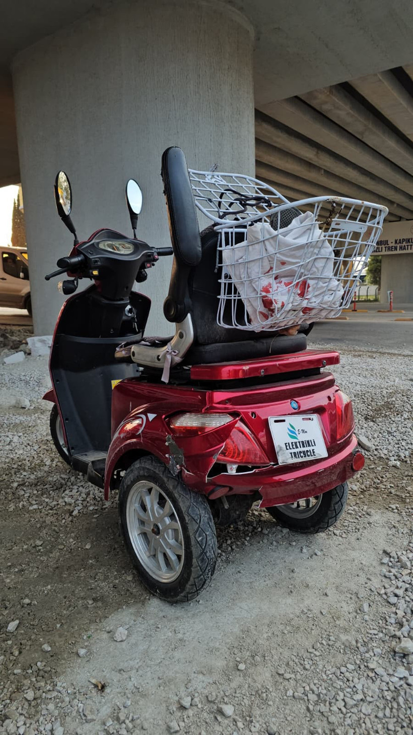 Elektrikli bisiklet faciası! Feci şekilde can verdi - Resim : 2