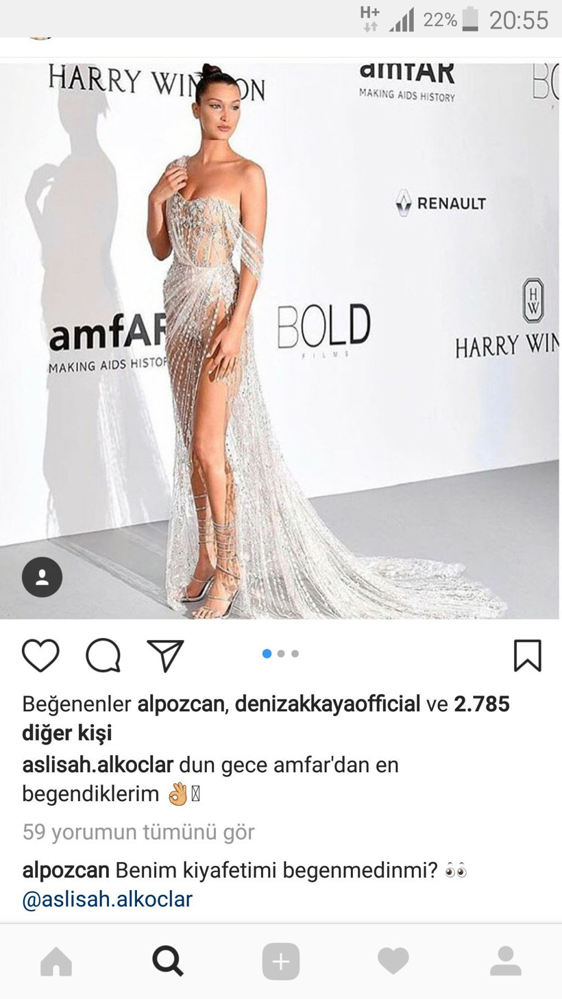 Aslışah Alkoçlar'dan Kerem Tunçeri'ye Bella Hadid ayarı - Resim : 3