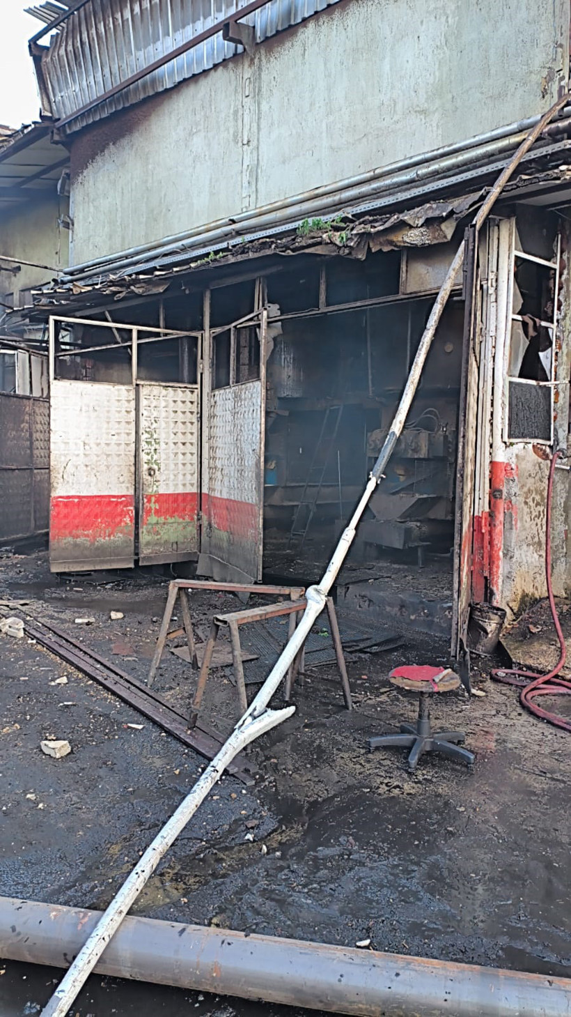 Yağ fabrikasında korkunç patlama! Yaralılar var - Resim : 2