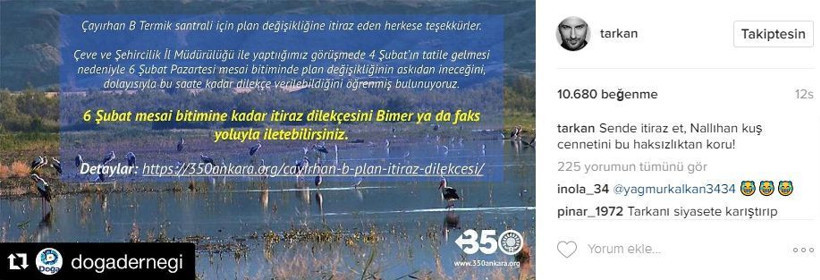 Tarkan'dan takipçilerine çağrı!