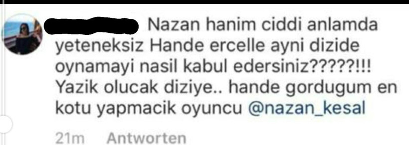 Nazan Kesal, Hande Erçelli hangi soruya tepki gösterdi?