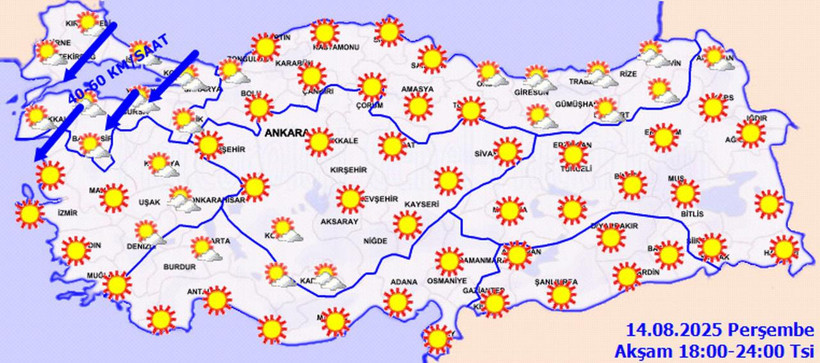 11 il için sarı kodlu alarm: Fırtına 70 km hıza ulaşacak - Resim : 2