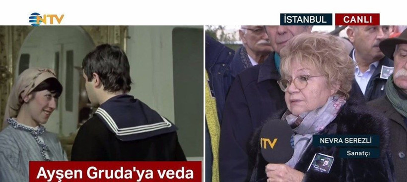 Ayşen Gruda son yolculuğuna uğurlandı - Resim : 5