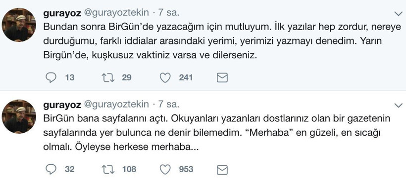 Cumhuriyet'ten ayrılan Güray Öz'ün yeni adresi neresi oldu?