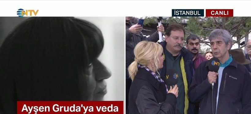 Ayşen Gruda son yolculuğuna uğurlandı - Resim : 7