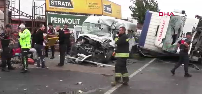 Tekirdağ'da katliam gibi kaza! Çok sayıda ölü ve yaralı var - Resim : 3