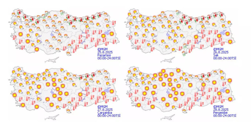 Sıcaktan bunalanlara güzel haber: İl il açıklandı, serin günler geliyor