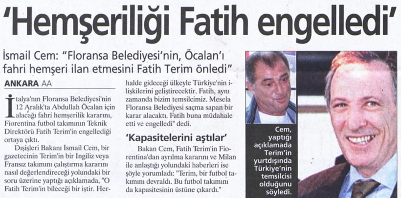 İtalya'da Abdullah Öcalan’a fahri vatandaşlık verildi! Yıllar önce 'İmparator' engel olmuştu... - Resim : 2