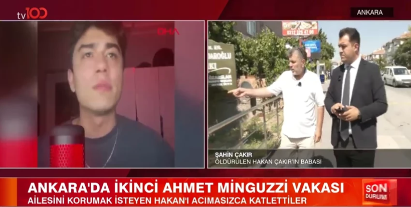 Ankara'da ikinci Ahmet Minguzzi vakası: Acılı baba Şahin Çakır'dan tv100'e özel açıklamalar - Resim : 2