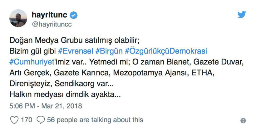 Doğan Medya Grubu'nun satıldığı haberleri geniş yankı buldu! - Resim : 4