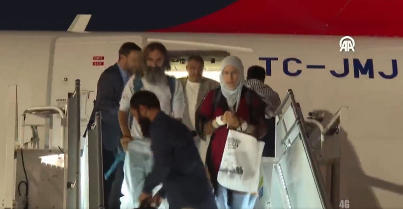 Gazze'ye yardım filosundaki 15 Türk aktivist İstanbul'da