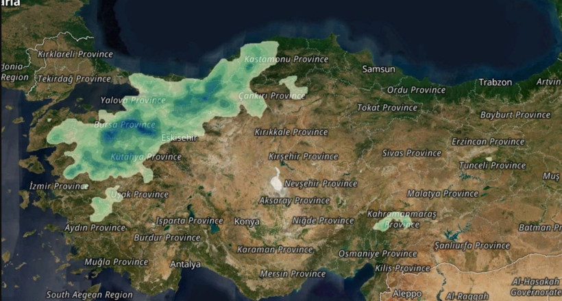 İstanbul'da Bu Gece Kar Yağışı Başlıyor. Böyle Görüntülendi. Havayı Koklayan Adam Duyurdu - Resim : 2