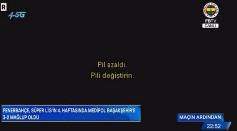 FB TV canlı yayınında tepki çeken hata!