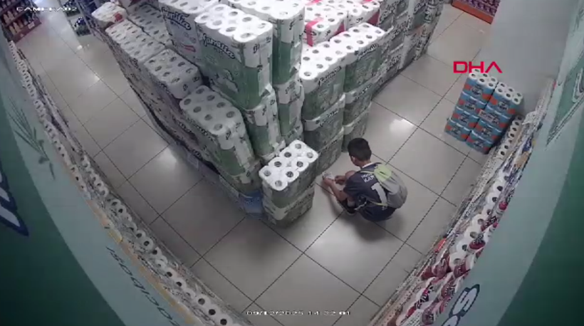 Marketteki kağıt havluları tutuşturmuştu! İlk vukuatı olmadığı ortaya çıktı - Resim : 3