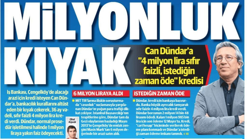 İş Bankası'ndan Can Dündar açıklaması